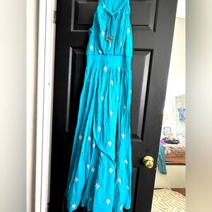 Anthropologie dress embroidered stunning size 4